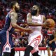 James Harden leidt Houston Rockets naar achtste opeenvolgende NBA-zege