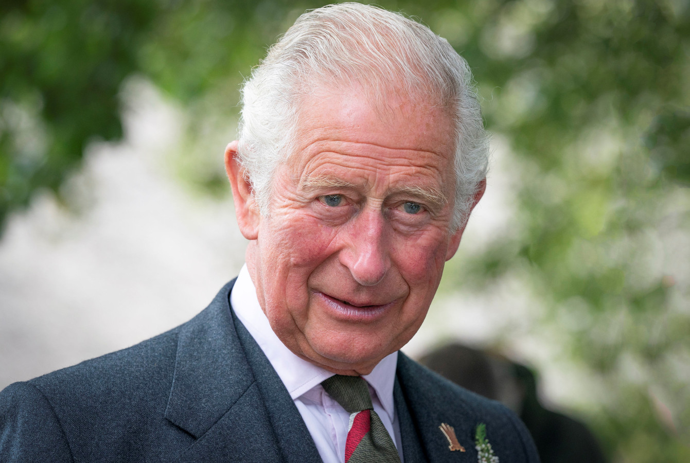 De Britse kroonprins Charles tijdens een bezoek aan Schotland