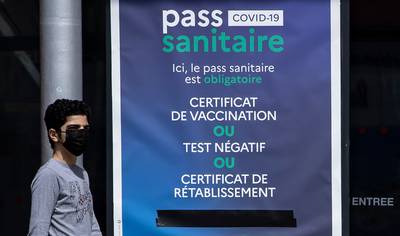Le gouvernement français va durcir le pass sanitaire