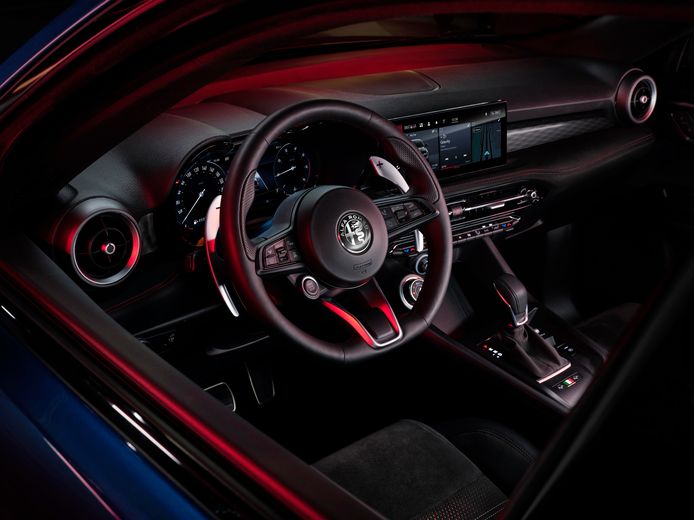 The dashboard of the new Alfa Romeo Tonale