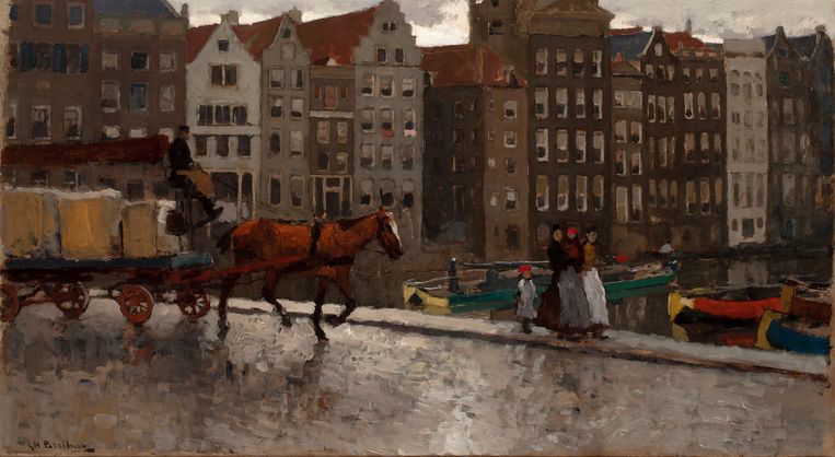 Kunst en antiek zien en kopen tijdens de Amsterdam Art & Antiques Week. Beeld George Hendrik Breitner