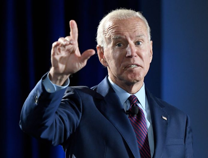 De Democratische presidentskandidaat Joe Biden.