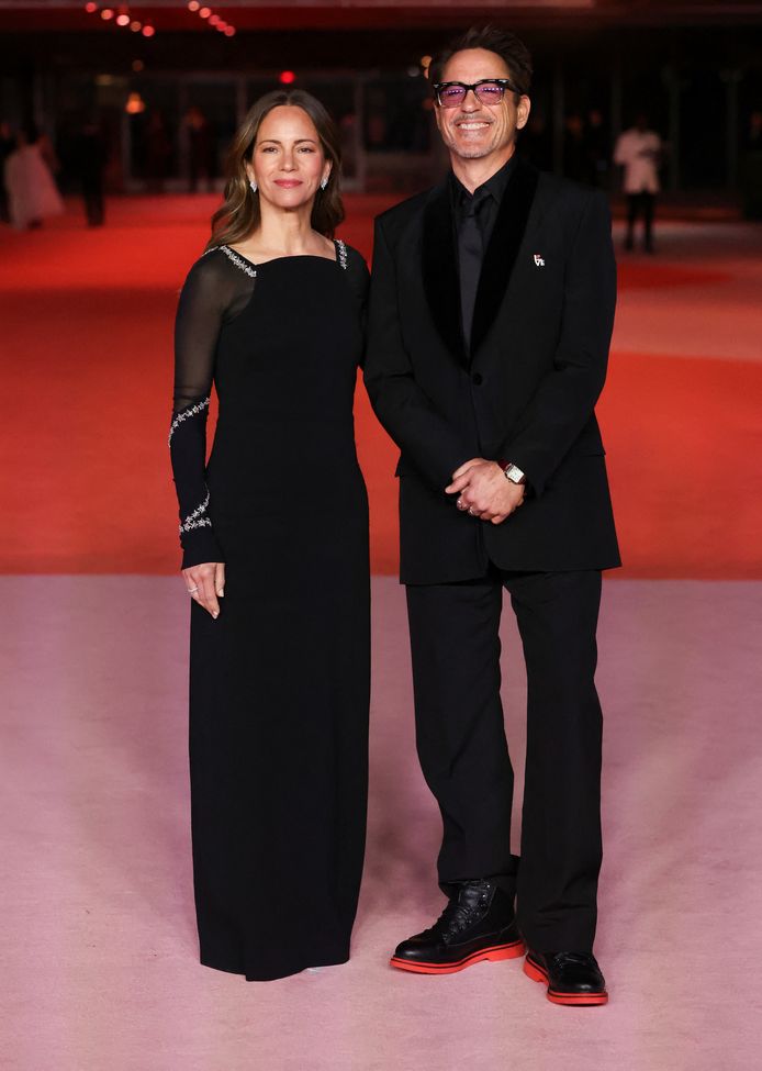 Robert Downey Jr.  And his wife, Susan Downey