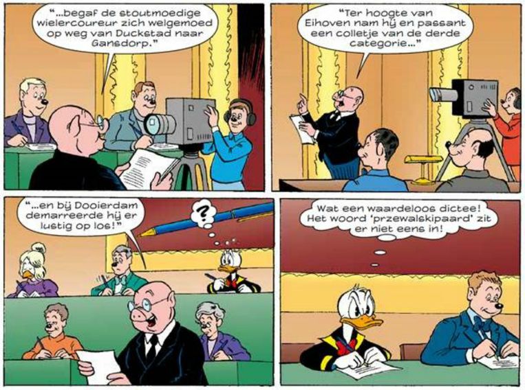 Fragment uit Donald Duck nummer 50, jaargang 63. Beeld Donald Duck
