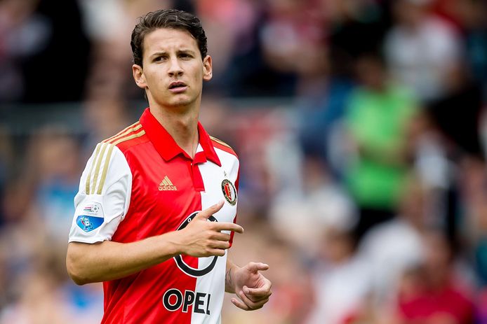 In 2015 in het shirt van Feyenoord.