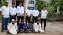 De Indiase politie heeft vier mannen opgepakt wegens oplichtingspraktijken.