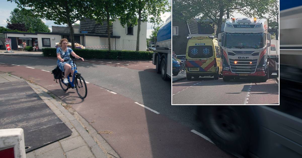 4 ongelukken in 5 weken tijd, grote zorgen om gevaarlijke weg in Twello: ‘Te gek voor woorden’.