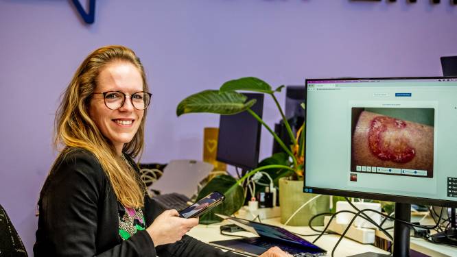 Dankzij Megan (29) hoef je niet meer meteen naar de huisarts, maar stuur je een foto van je kwaal
