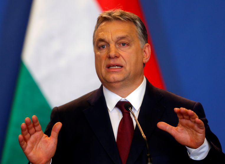 De Hongaarse premier Viktor Orbán. Beeld REUTERS