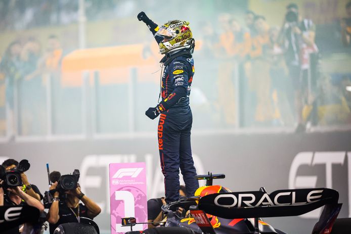 Max Verstappen, regerend wereldkampioen én topfavoriet voor het nieuwe Formule 1-seizoen.