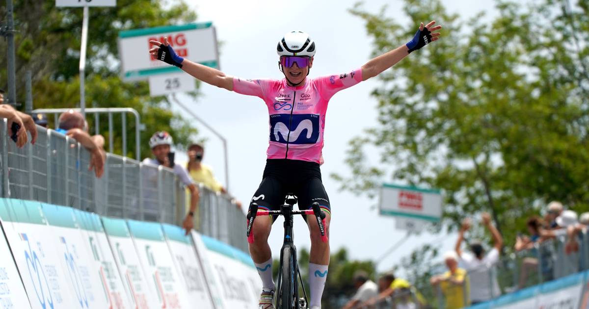 Animek van Vleuten completa la trilogia in Giro Dawn  gli sport