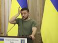 De Oekraïense president Volodimir Zelenski.