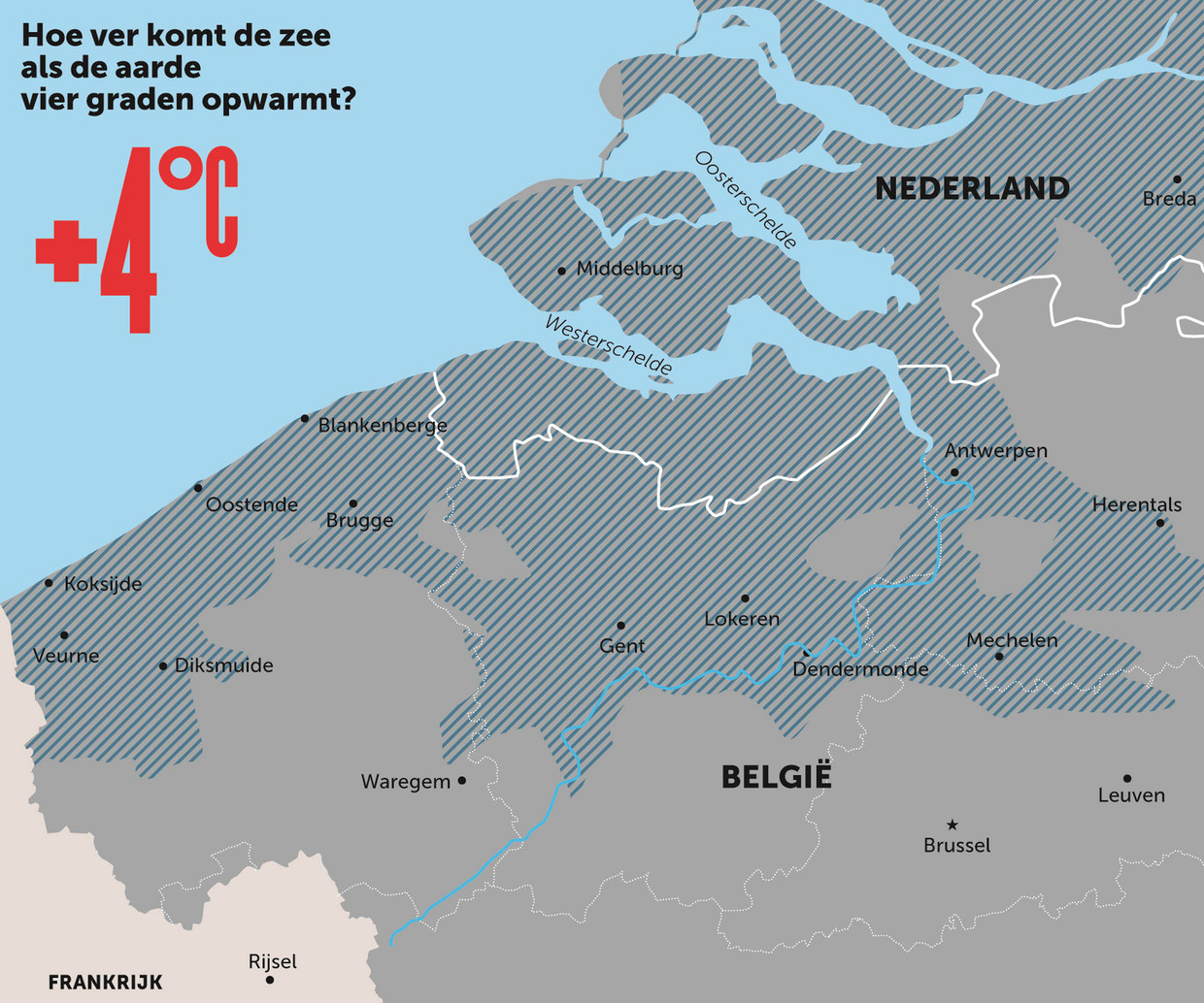null Beeld Climate Central/DM