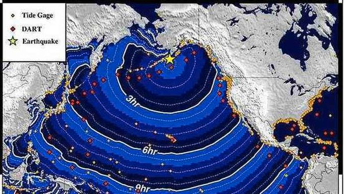 Tsunami-waarschuwing