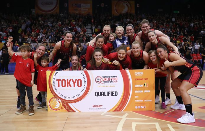 De Cats kwalificeerden izch vorig jaar in Oostende voor de Spelen in Tokio.