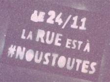"La rue est à #NousToutes" en France