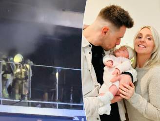 Koppel met baby'tje van 3,5 maanden ontsnapt aan drama bij nachtelijke brand: “Buren hebben wellicht ons leven gered”