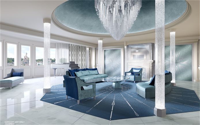 Royal Frozen Suite (living room)