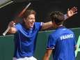 Frankrijk neemt na dubbelspel leiding tegen Italië in kwartfinale Davis Cup