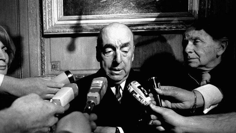 Pablo Neruda overleed in 1973. Beeld AP