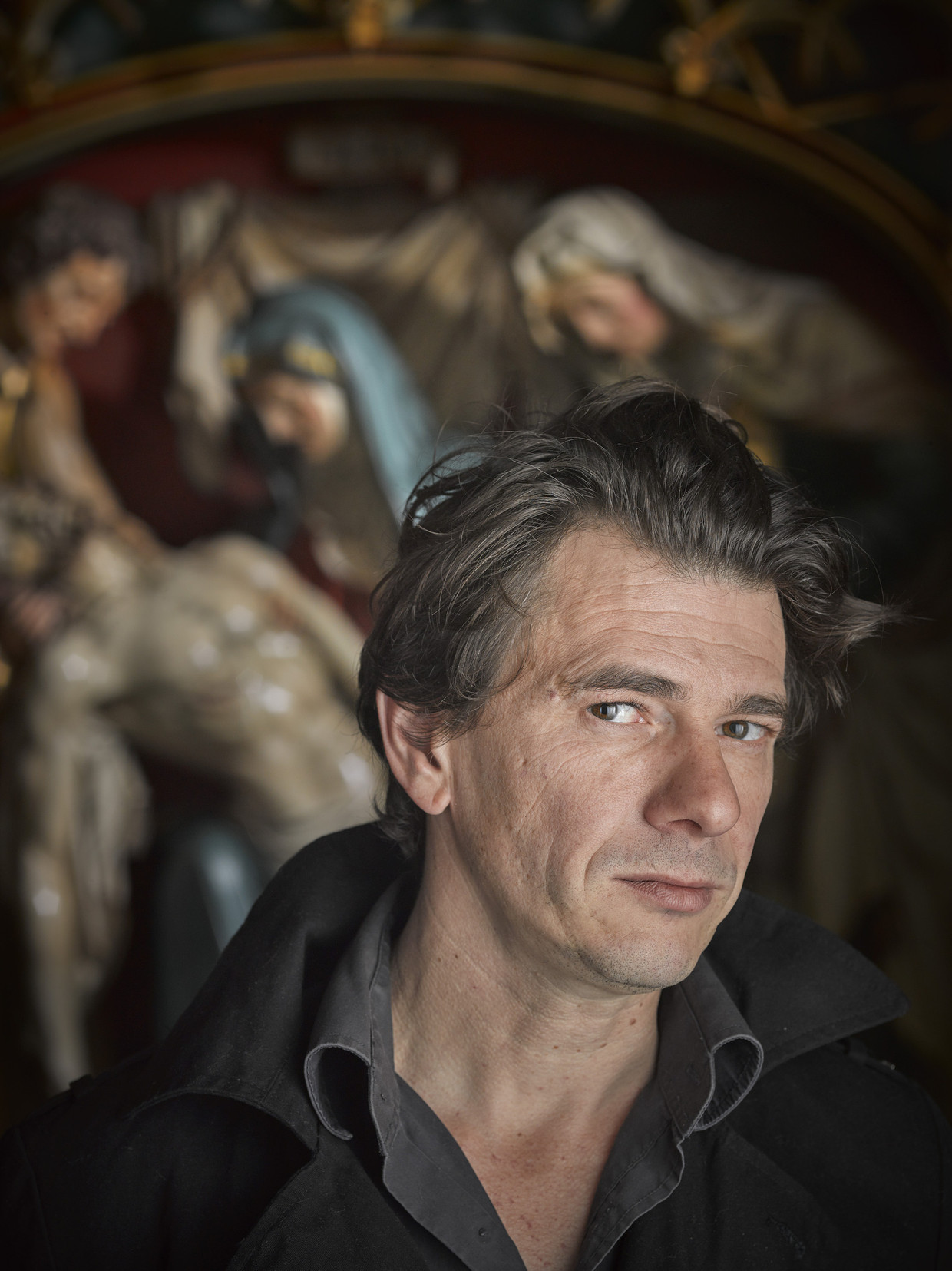 Verhulst: 'Het enige dat ik wil aantonen: dit boek is een handleiding genocide.' Beeld Mark Kohn