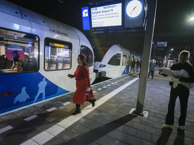 Nachttrein moet Zwolle met Flevoland en Schiphol gaan verbinden