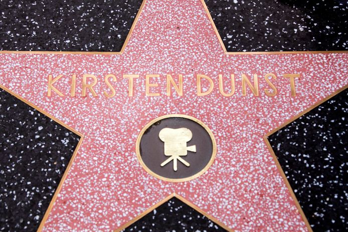 Kirsten Dunst krijgt ster op de Walk Of Fame.