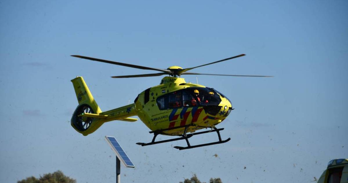 Meerdere gewonden bij verkeersongeval in Kamperland.