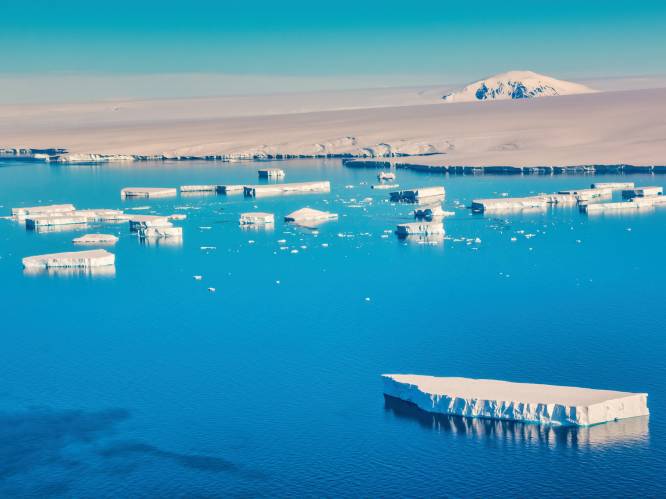 IJsdekking op Antarctica bereikt laagterecord sinds start van de metingen