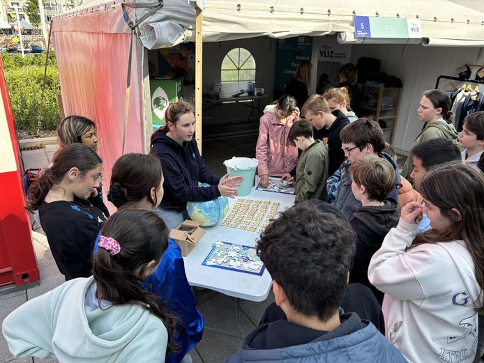 Meer dan 400 leerlingen hebben Blauw Innovatiedorp bezocht tijdens