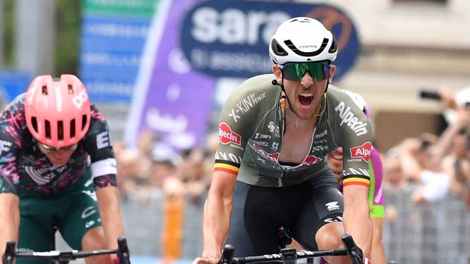 Le Belge Dries De Bondt remporte la 18e étape du Giro