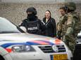 Advocaat Inez Weski komt aan bij de bunker in Amsterdam-Osdorp.