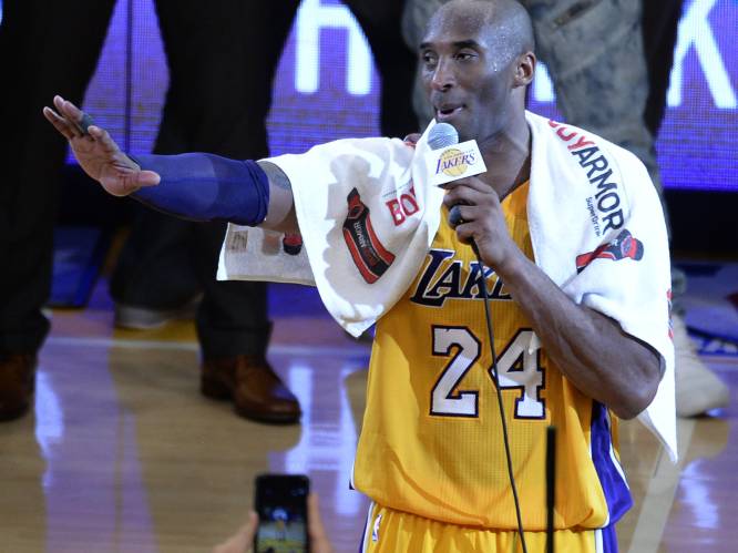 Handdoek Kobe Bryant voor ruim 32.000 dollar geveild