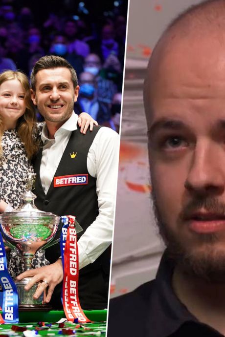 “Restez forts": le message touchant de Luca Brecel à Mark Selby et à sa femme malade 