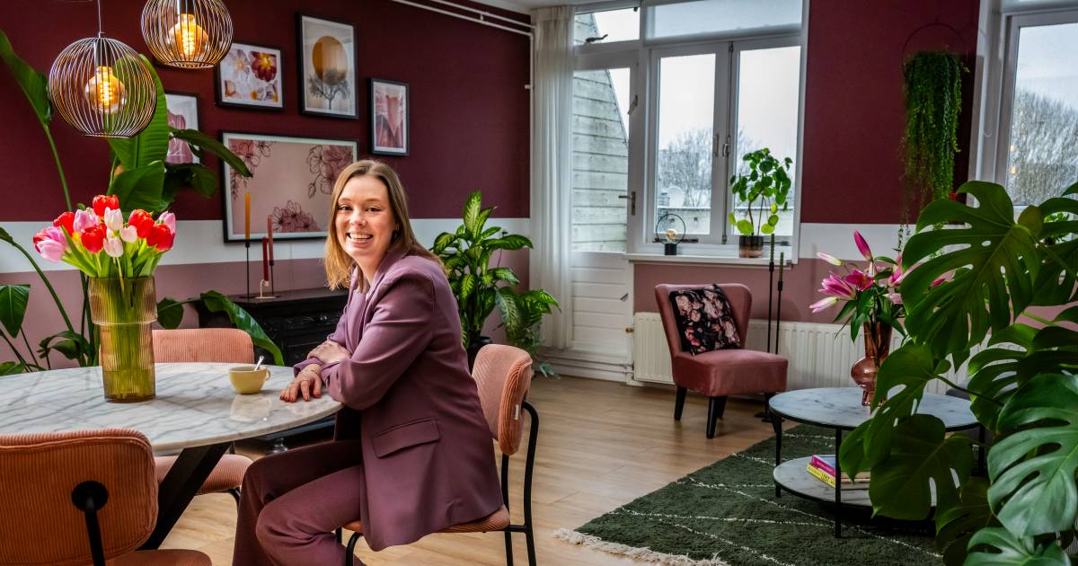 Maret maakte een droomplek van haar huurwoning: ‘Eerst stonk het en was het er vies’