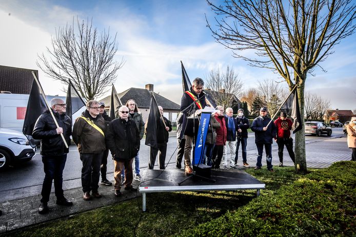 Burgemeester Geert Vanden Broucke gebruikte harde taal