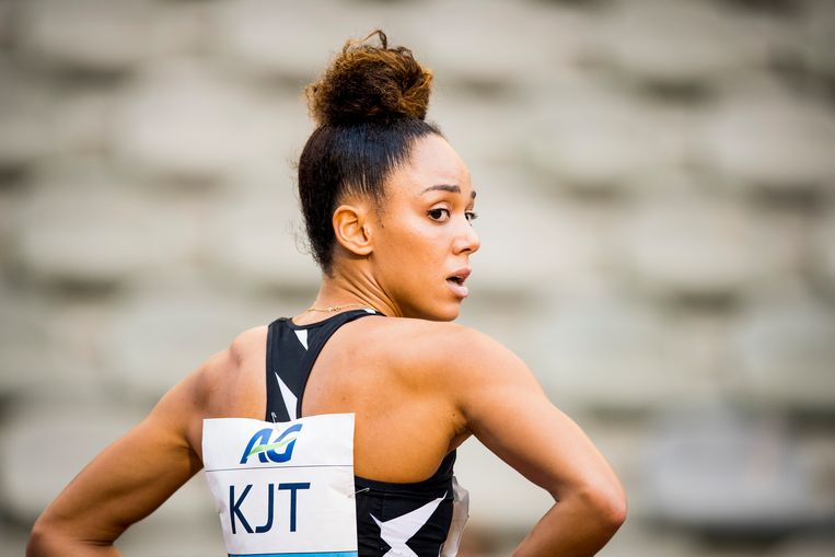 Katarina Johnson-Thompson. Beeld BELGA