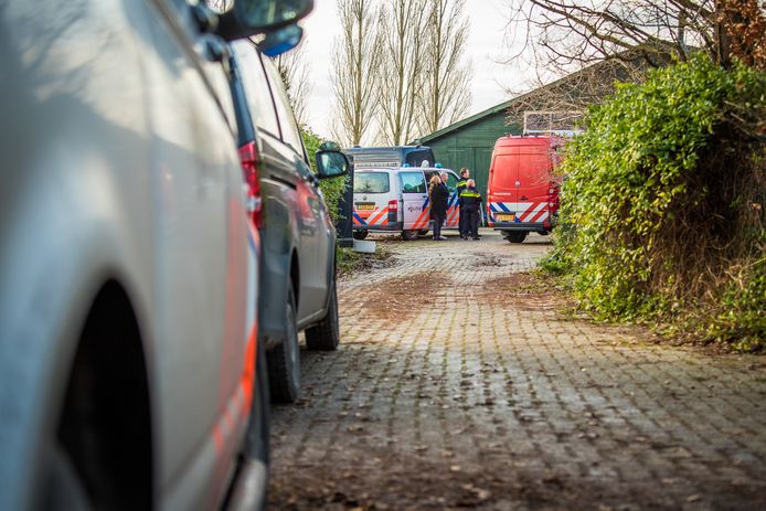 Ontdekking drugslab Overasselt