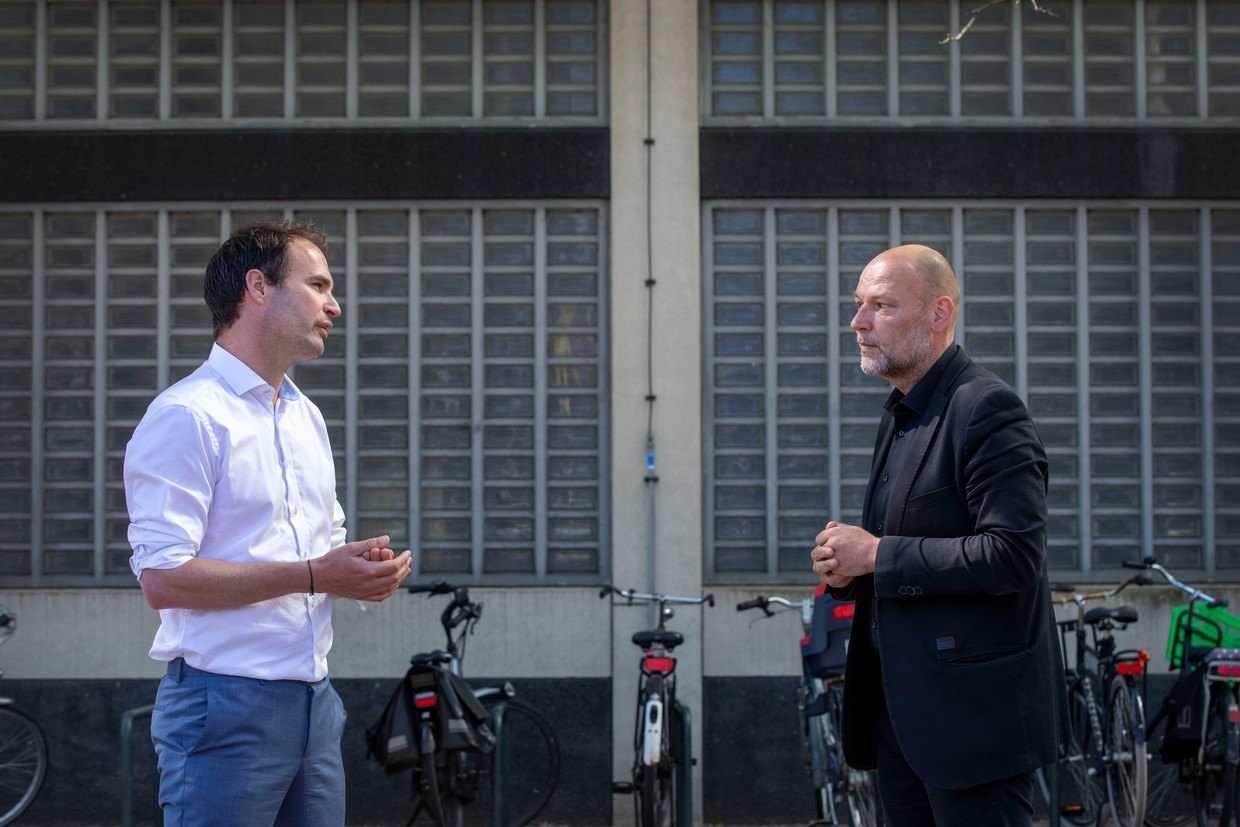 Peter Heijkoop en Rutger Groot Wassink. Beeld Werry Crone