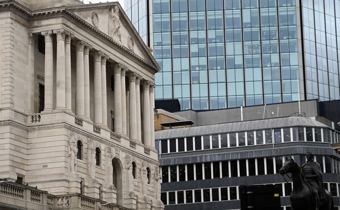 De Bank of England in Londen.