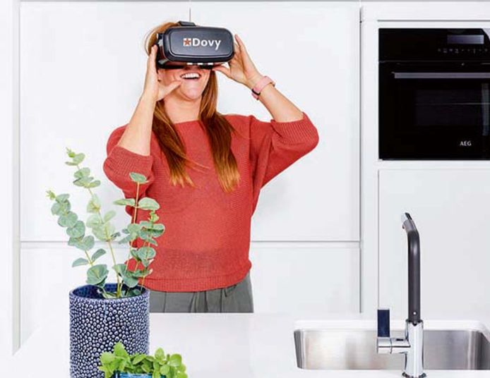 Bekijk het ontwerp voor je nieuwe keuken door een VR-bril en het is alsof je al echt in je droomkeuken staat!