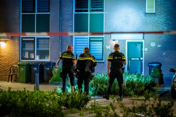 De schietpartij aan de Donge in Rotterdam-Zevenkamp.