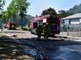 De brandweer had de brand snel onder controle.