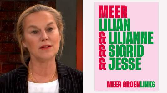 De poster van GroenLinks (rechts). Links D66-leider Sigrid Kaag, die eerder dit jaar niet gediend was van de campagneposter.