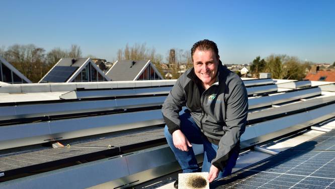Brand? Frank claimt dé oplossing gevonden te hebben: een dak dat zichzelf blust