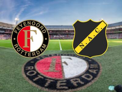 LIVE: NAC weer met andere keeper, Feyenoord met verwachte elf
