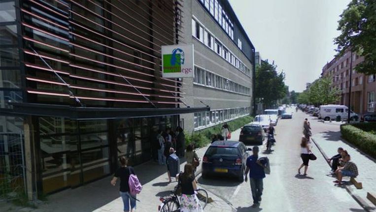 Het Huygens College in West. Beeld Google Streetview