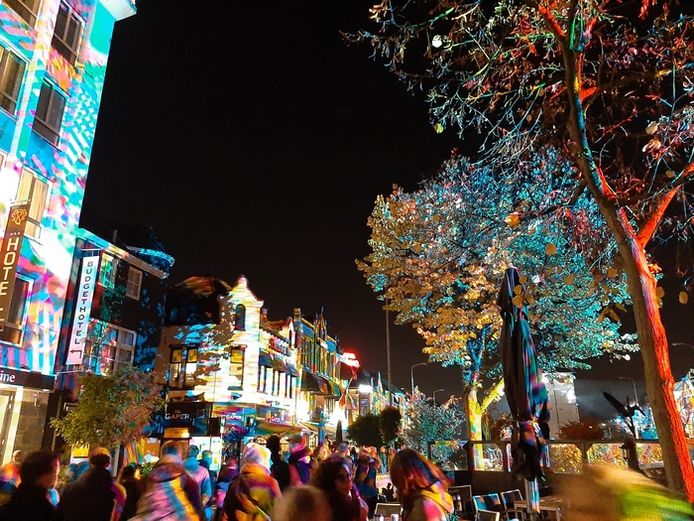 Het verlichte dorp: Glow in Eindhoven (lezersfoto).
