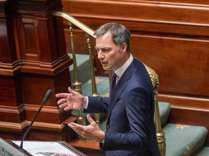 Premier De Croo: "Voorstellen Lalieux komen naar regeringstafel als er voldoende consensus is"
