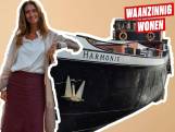 Joyce woont op een 100 jaar oude stoomsleepboot